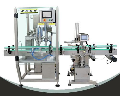 双头颗粒牛肉酱灌装生产线