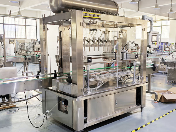 8头膏体自动灌装机