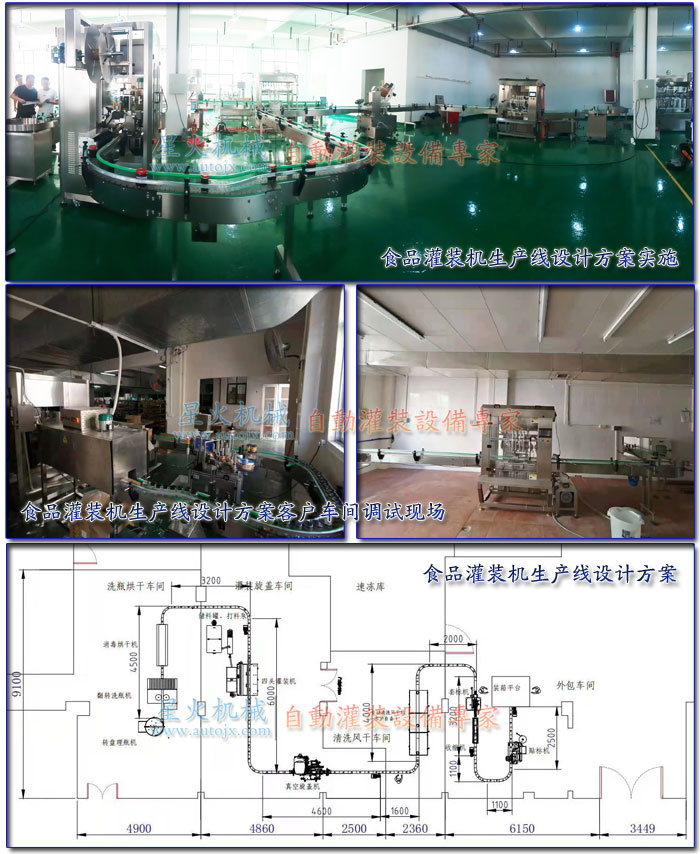 食品灌装生产线-液体食品灌装生产线