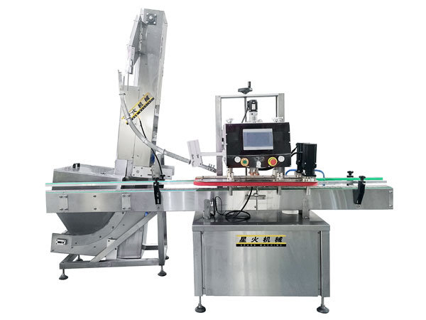 全自动上盖旋盖机-提升机理盖上盖